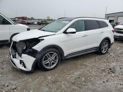 Salvage cars for sale at Cahokia Heights, IL auction: 2017 Hyundai Santa FE SE Ultimate