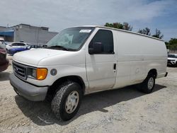 Salvage cars for sale from Copart Opa Locka, FL: 2007 Ford Econoline E250 Van