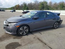 Honda salvage cars for sale: 2017 Honda Civic EXL