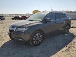 Acura salvage cars for sale: 2015 Acura MDX Technology