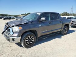 Salvage cars for sale from Copart Anderson, CA: 2016 Toyota Tundra Crewmax SR5