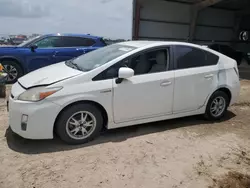 Salvage cars for sale from Copart Houston, TX: 2010 Toyota Prius