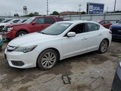 Salvage cars for sale at Dyer, IN auction: 2016 Acura ILX Premium