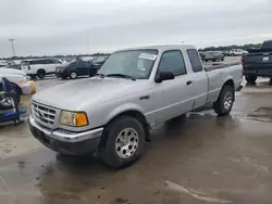 Salvage trucks for sale at Wilmer, TX auction: 2001 Ford Ranger Super Cab