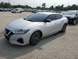 Nissan salvage cars for sale: 2020 Nissan Maxima SV