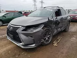 Salvage cars for sale at Elgin, IL auction: 2018 Lexus RX 350 Base