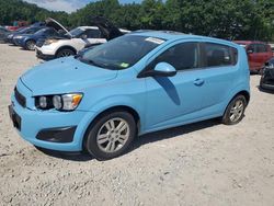 Salvage cars for sale at North Billerica, MA auction: 2014 Chevrolet Sonic LT