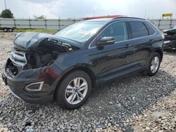 Salvage cars for sale at Cahokia Heights, IL auction: 2015 Ford Edge SEL