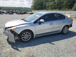 Salvage cars for sale at Concord, NC auction: 2014 Subaru Impreza Premium