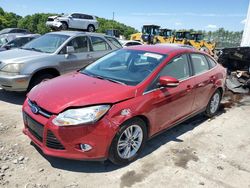 Ford Focus sel salvage cars for sale: 2012 Ford Focus SEL