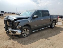 Salvage cars for sale at Amarillo, TX auction: 2017 Nissan Titan S