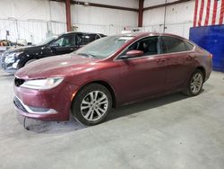 Salvage cars for sale from Copart Billings, MT: 2015 Chrysler 200 Limited