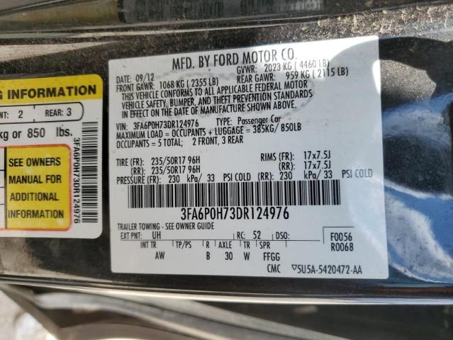 2013 Ford Fusion SE