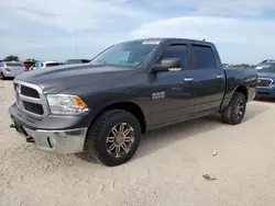 Salvage trucks for sale at San Antonio, TX auction: 2015 Dodge RAM 1500 SLT