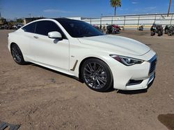 Salvage cars for sale at Phoenix, AZ auction: 2017 Infiniti Q60 Premium