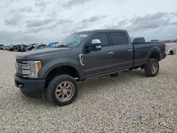 Salvage trucks for sale at Temple, TX auction: 2017 Ford F350 Super Duty