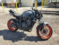 Salvage motorcycles for sale at Kapolei, HI auction: 2021 Yamaha MT07