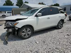 Salvage vehicles for parts for sale at auction: 2017 Nissan Pathfinder S