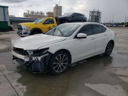 Salvage cars for sale at New Orleans, LA auction: 2015 Acura TLX