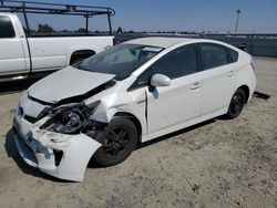 Salvage cars for sale at Antelope, CA auction: 2015 Toyota Prius