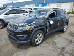 Jeep Compass salvage cars for sale: 2020 Jeep Compass Latitude