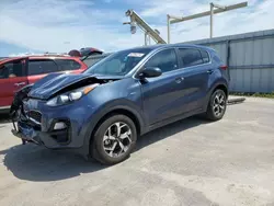 Salvage cars for sale at Kansas City, KS auction: 2022 KIA Sportage LX