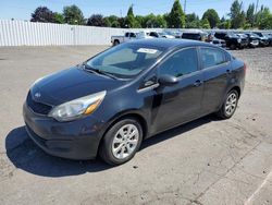 Salvage cars for sale at Portland, OR auction: 2013 KIA Rio LX