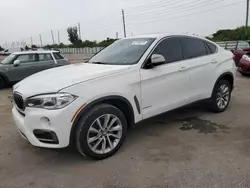 Vehiculos salvage en venta de Copart Miami, FL: 2018 BMW X6 SDRIVE35I