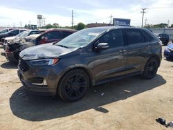 Salvage cars for sale at Chicago Heights, IL auction: 2020 Ford Edge ST