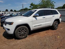 Jeep salvage cars for sale: 2017 Jeep Grand Cherokee Limited