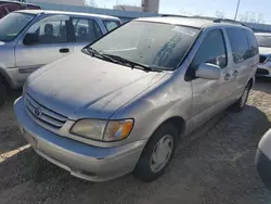 Salvage cars for sale at Martinez, CA auction: 2002 Toyota Sienna LE