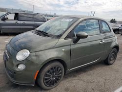 Salvage cars for sale at Van Nuys, CA auction: 2012 Fiat 500 POP