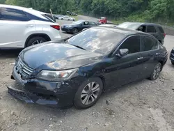 Honda salvage cars for sale: 2013 Honda Accord LX