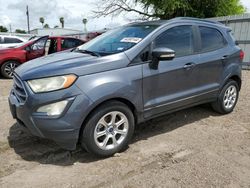 Salvage cars for sale at Mercedes, TX auction: 2019 Ford Ecosport SE