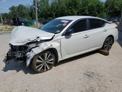 Salvage cars for sale from Copart Candia, NH: 2021 Nissan Altima SR