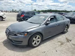 Volkswagen salvage cars for sale: 2013 Volkswagen Passat SE