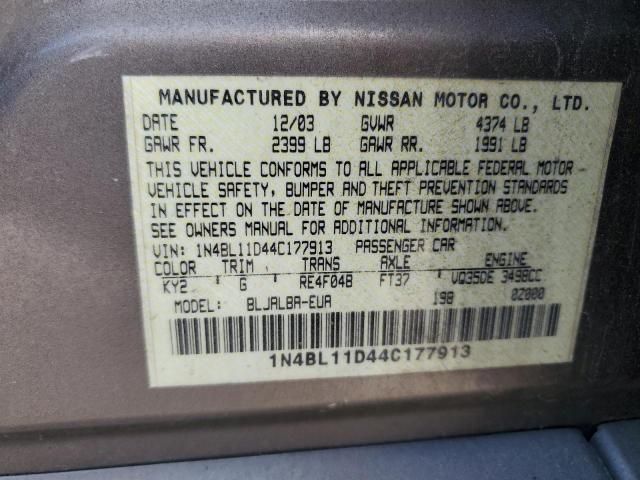 2004 Nissan Altima SE