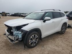 Salvage cars for sale at Houston, TX auction: 2024 Toyota Highlander LE