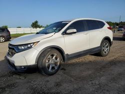 Salvage cars for sale at Houston, TX auction: 2018 Honda CR-V EXL