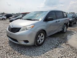 Salvage cars for sale at Cahokia Heights, IL auction: 2014 Toyota Sienna