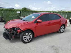 Salvage cars for sale at Orlando, FL auction: 2019 Toyota Corolla L