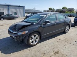 Salvage cars for sale at Tulsa, OK auction: 2009 Honda Civic LX