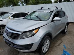 Salvage cars for sale at auction: 2013 KIA Sportage Base