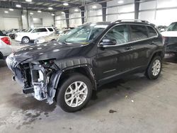 Salvage cars for sale at Ham Lake, MN auction: 2015 Jeep Cherokee Latitude