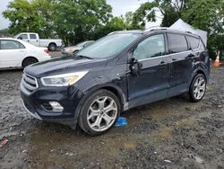 Ford salvage cars for sale: 2017 Ford Escape Titanium