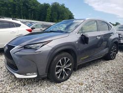 Salvage cars for sale at West Warren, MA auction: 2016 Lexus NX 200T Base