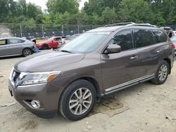 Nissan Pathfinder s salvage cars for sale: 2015 Nissan Pathfinder S