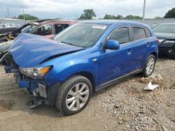 Salvage cars for sale at Franklin, WI auction: 2015 Mitsubishi Outlander Sport SE