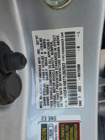 2007 Honda Civic EX