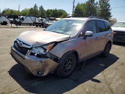 Subaru salvage cars for sale: 2014 Subaru Forester 2.5I Touring